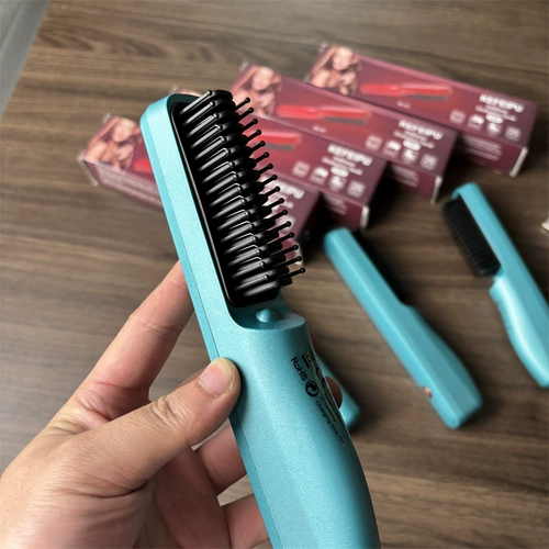 Европейский и американский сингл!Оригинал 269 сейчас 29!Очистите потерю!Волосы вьющиеся артефакт USB зарядка мини -беспроводная прямая расческа для волос