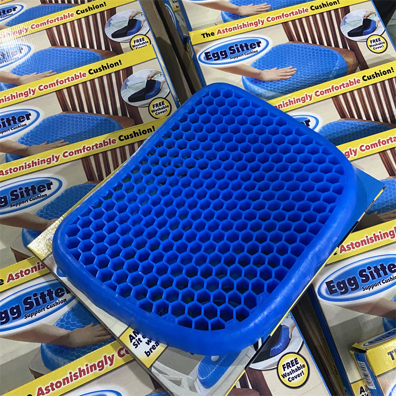 German Technology Makes Butt Cool and Sweating TPE Car Cool Cushion Soft Honeycomb Egg Cushion