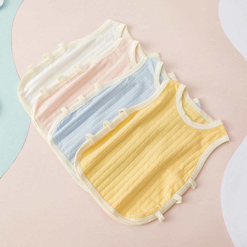 Biwa Baby Vest Summer Thin Baby Sleeveless Connector Boy Girl Girl Boy Pure Cotton Breakthrough Baby Hanging