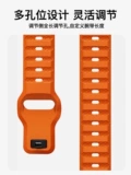 Фторкаучук FKM подходит для iwatch10 apple watch S11 ремешок для часов applewatchs9 новый спортивный силиконовый браслет ultra1/2/3 s8/7/6/5/4 высокого класса для мужчин и женщин