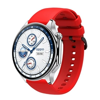 Комфортный красный ремешок для часов