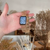 Creative AppleWatch Strap Metal Iwatch Watch Se Watch Bess 5/6 Sports 3/4 Multi-Chain New Model 38 Premium 44/42/40 мм летняя музыкальная замена для девочек.