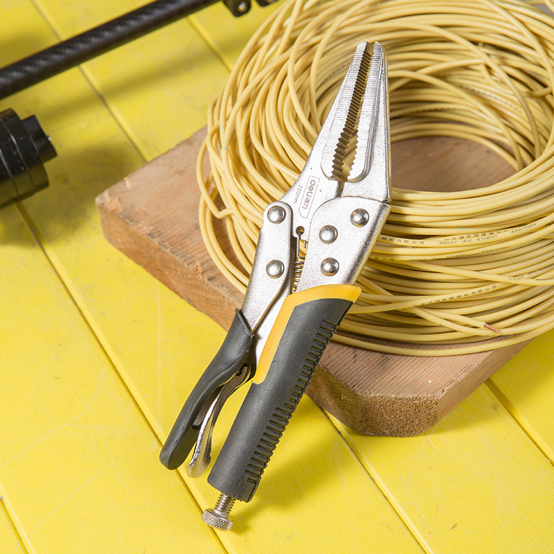 Able Vigorously Pliers Multifunction Home Pliers Pressure Pincers Manual Tongs Fixed Tool Sharp Mouth Vigorously Pliers