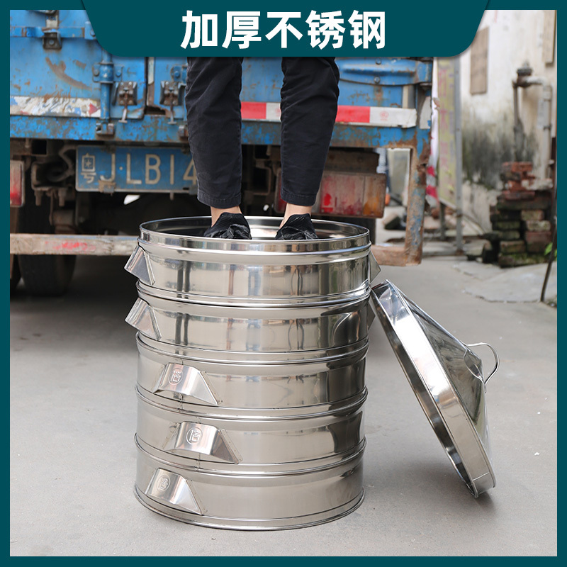 Stainless Steel Large Steamer Basket for Commercial Kitchen Banquets, Steaming Buns, Fish, Vegetables, and Steamed Rice Cakes, Extra Large Capacity for Commercial Banquets