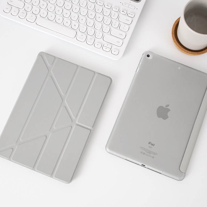 iPad8 flat protective sleeve 2020-8 generation 10 2 pure color A1822 vertical release 2018 deformed 2019air3 2 shells