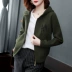 Áo len dệt kim trùm đầu của phụ nữ ngắn mùa thu và mùa đông nhỏ đi xe ngoài mùa xuân 2020 mùa thu mới áo len lỏng Hàn Quốc dày - Cardigan