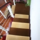 hộ gia đình Trung Quốc 13mm trong nhà dày rắn gỗ cầu thang bước pad mat thảm thảm không trơn trượt tự dính keo miễn phí - Thảm
