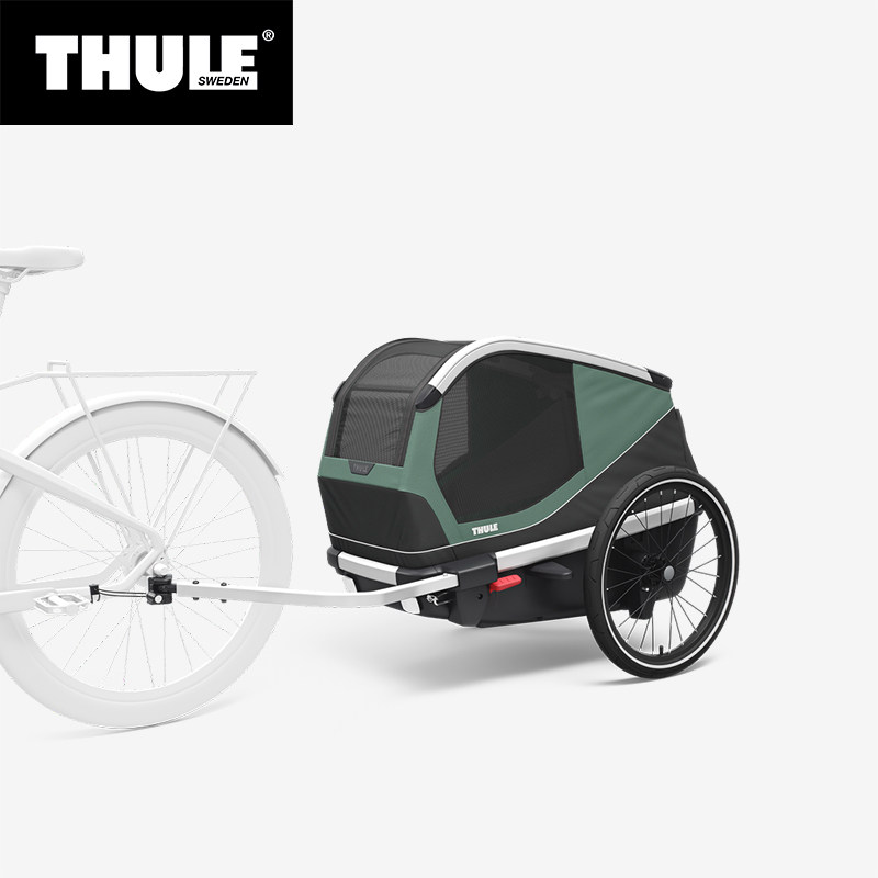 2026年拓乐宠物车适合带狗狗出门吗？瑞典THULE BEXEY自行车拖挂车全面评测