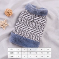 Кролика хлопковая одежда голубая