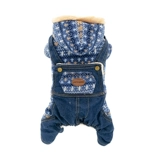 Осенняя одежда для собак Осень и зимние плюшевые щенки для собак, чем Xiong Bomei, четыре, зима, плюс бархатная теплой одежда для домашних животных