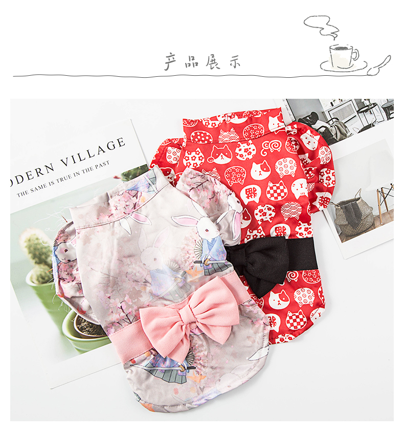 Quần áo chó phần mỏng mùa xuân và mùa thu Teddy Bomei con chó nhỏ cỡ trung bình chó mùa hè mèo con Quần áo thú cưng ngắn của Anh - Quần áo & phụ kiện thú cưng áo cho cún