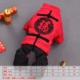 Quần áo cho chó Quần áo năm mới Teddy luật chiến đấu Gấu chó nhỏ Quần áo bốn chân cộng với nhung dày mùa thu và quần áo thú cưng mùa đông - Quần áo & phụ kiện thú cưng áo cho cún