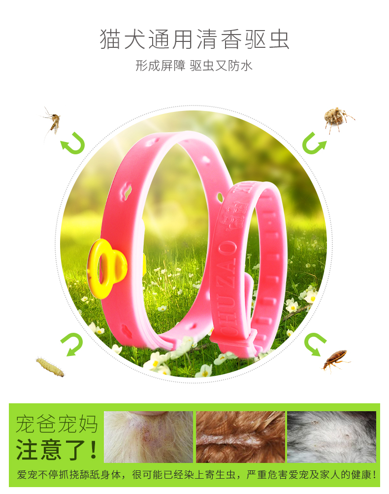 Chó ngoài vòng cổ mèo bọ chét mèo ngoài vòng cổ chó bọ cạp cổ áo Teddy nhỏ chó cổ áo chống côn trùng cung cấp - Cat / Dog hàng ngày Neccessities 	bát ăn nghiêng cho mèo	