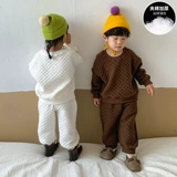 Детский демисезонный стеганый тонкий спортивный осенний комплект для мальчиков