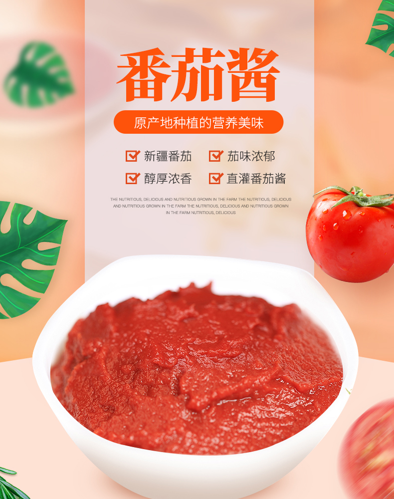 天山红 新疆纯番茄酱 850g罐装 天猫优惠券折后￥10.8包邮（￥16.8-6）