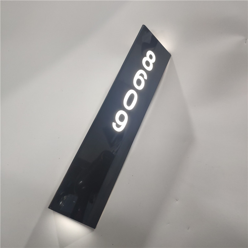 New Guesthouse Luminous Door Card Customized Hotel Number Plate Folk Accommodation Room Number Signs Dining Room room Reminder Cards