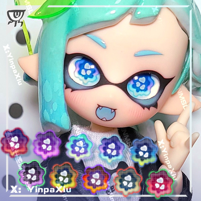 "Glass eyes", "egg-flower eyes", splatoon, Splatoon gsc open eye face use eyes