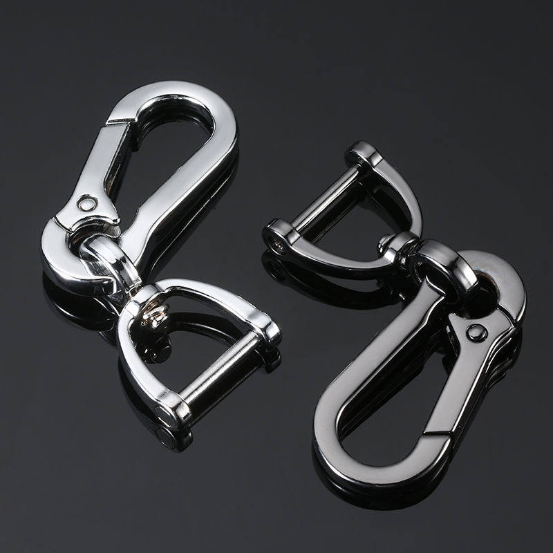 Car metal key buckle on-board hanging waist key buckle male and female universal key button car supplies key buckle