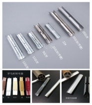 Factory direct window decoration Roman rod connector hollow rod connector curtain accessories stainless steel splicing