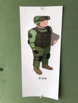 Staff Target Paper Signal Force Target Rifle Hand Target Commander Target Sniper Target Mortar Hand Target Paper