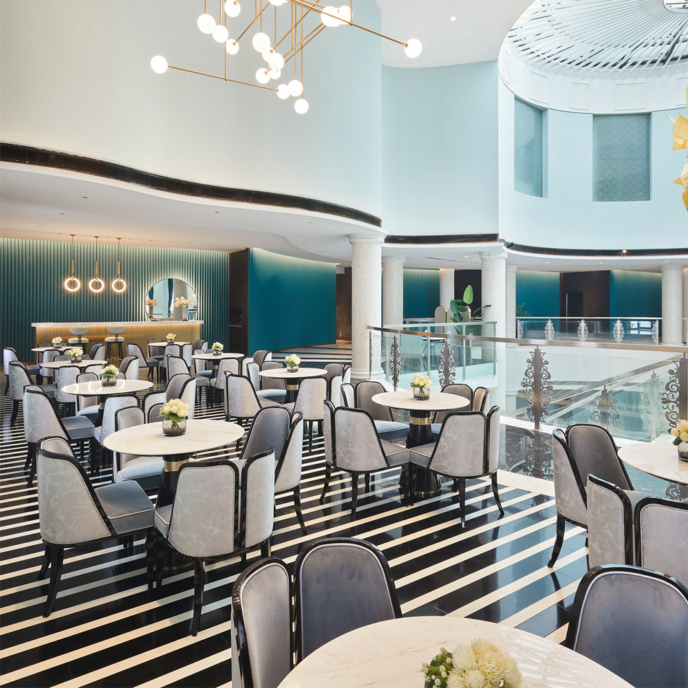 New Chinese Light Lavish Solid Wood Negotiation Table And Chairs Combined Sample House Display Center Reception Department Customized Furniture Modern Minimalist Dining Chair