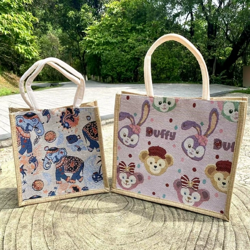 Сумка через плечо, модная вместительная и большая льняная сумка для выхода на улицу