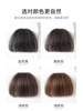Eyebrow Bangs Wig for Women, Real Hair Fake Bangs, Natural Forehead Bangs, Fake Hairpiece, Popular Invisible Bangs, Hair Fringe