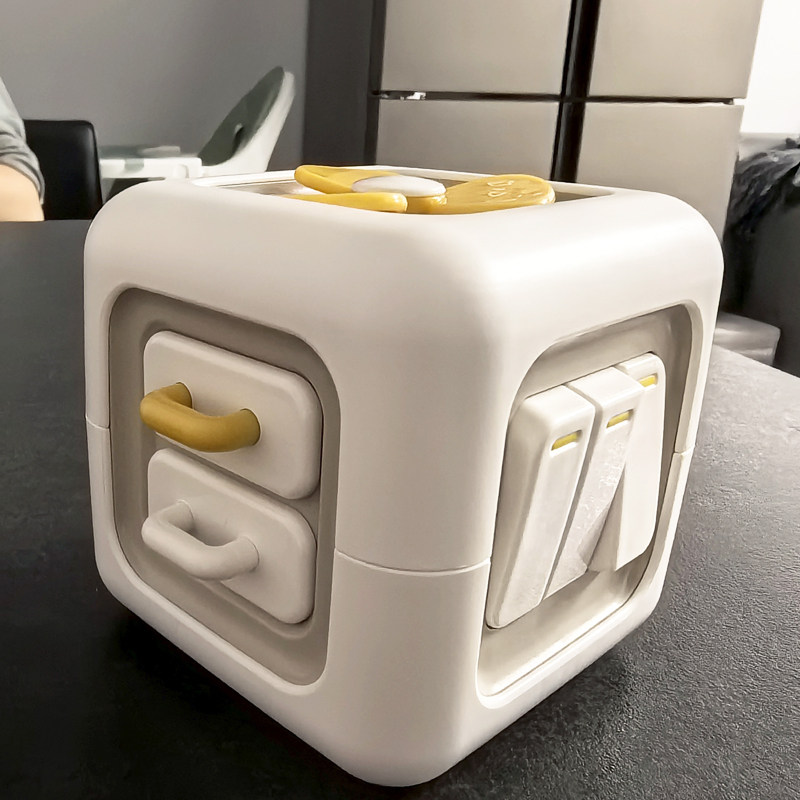 Meng's early education Cube moves music and baby puzzle busy ball for 1-2-year-old baby to train for a hexahedron toy-Taobao