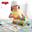 HABA德国 去购物 儿童益智玩具 过家家数学计算学习认知识物桌游