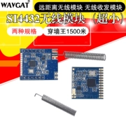 Mô-đun thu phát không dây 433 MHz tần số vô tuyến spi chip gốc Si4432 mô-đun không dây | bản vá/cắm trực tiếp