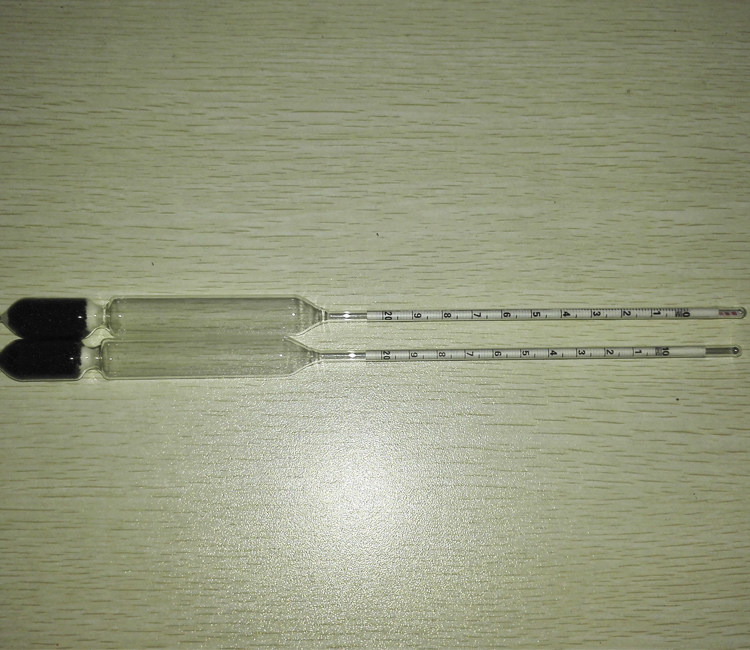 Baume's ratio Weighing Glass Floating Meter Salter Mater Meme Biter Ratio Meter Densimeter 0-35