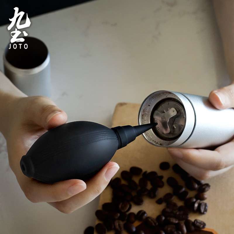 Jiutu electric hand-cranked coffee grinder cleaning air blower dust removal air blower lens dust removal tool powder slag cleaning