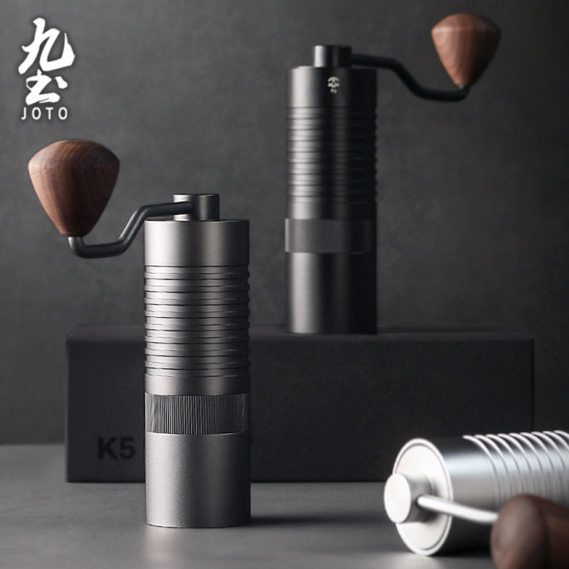 Jiutu hand-cranked bean grinder hand-brewed coffee bean grinder home accompanying manual grinder hand-grinded coffee single product
