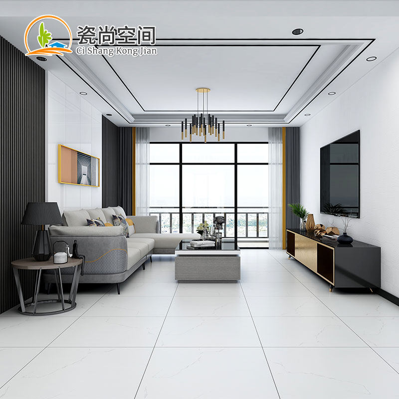 Tile Floor Tiles 800X800 Living-room Soft Light Antique Floor Brick Anti Slip Bedroom Make-up Room Balcony Wall Brick New