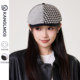 Kanglmos Retro Plaid Beret Hat for Women, New Autumn and Winter Style, Fashionable and Versatile, Makes the Face Look Smaller, Painter's Hat