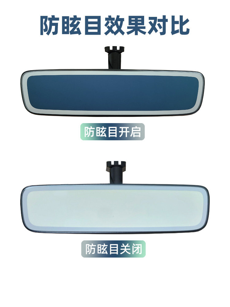 Electronic Anti-Glare Rearview Mirror, Special Car-Specific Automatic Anti-Glare Car Interior Reflector, Reversing Mirror