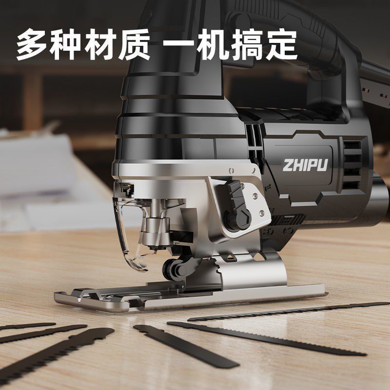 Germany Shibaura Electric Jigsaw Professional Woodworking Pull Flower Cutting Small Chainsaw Household Industrial Fine Tooth Wire Saw