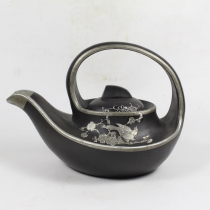 Yixing purple clay teapot famous master pure handmade Kung Fu Tea Teapot lifting beam beaming pot old pot old pot old pot