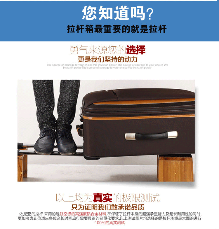 Oxford khung phổ biến Bánh xe 24 inch vali hộp mềm nữ 22 vali nam 26 túi vải khóa hộp vali kéo chính hãng