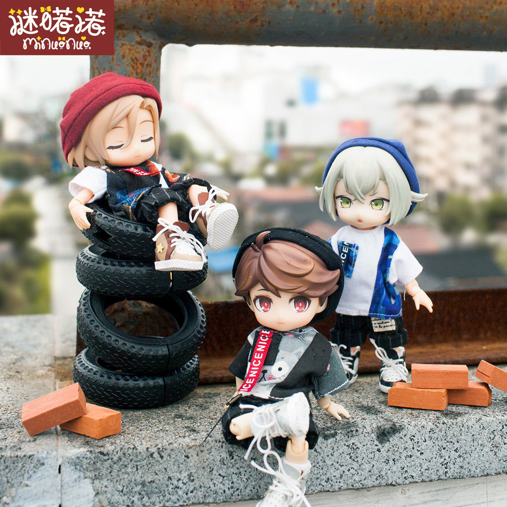 Mystery Rono 12 points summer cool suit OB11 baby coat GSC clay man stitching T-shirt fashion trend spot