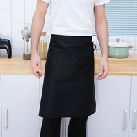 Юбка в складку, черный фартук