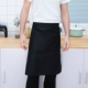 Юбка в складку, черный фартук