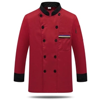 Красный лонгслив