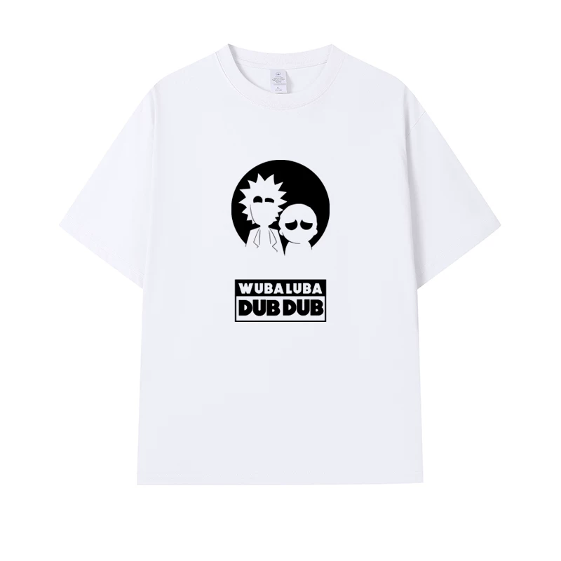 Фанатская футболка Desperate Poisoner Co -name Rick and Morty T -shirt Rick and Morty Мужчины и Женщины Аниме Студентская пара одежда