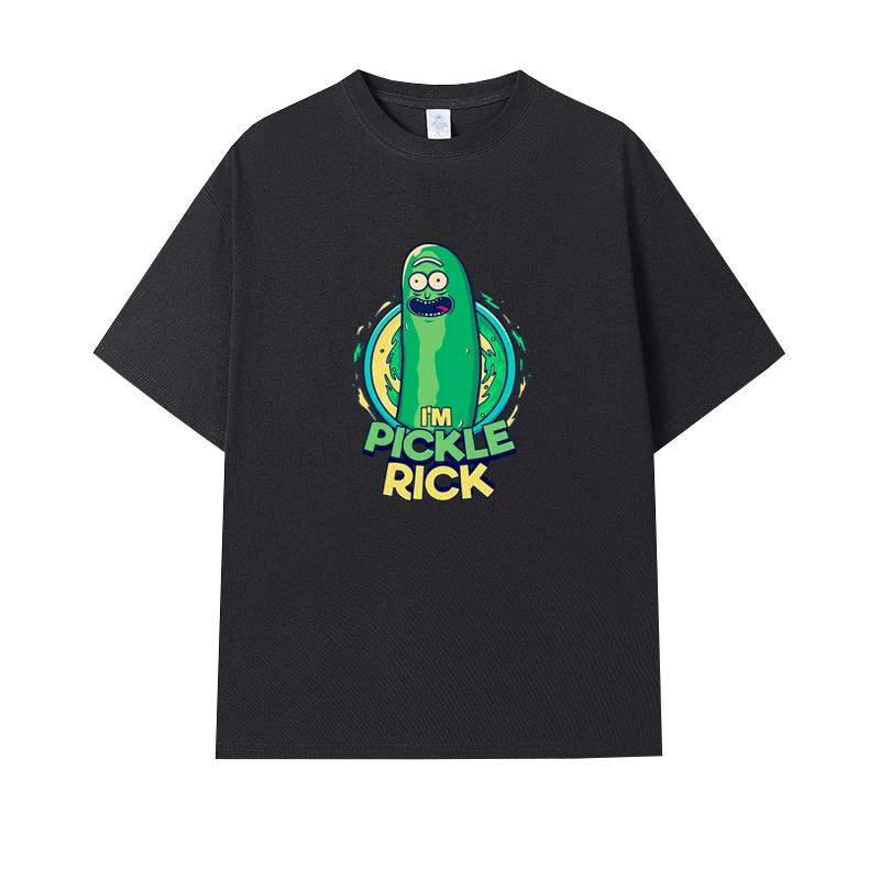 Фанатская футболка Desperate Poisoner Co -name Rick and Morty T -shirt Rick and Morty Мужчины и Женщины Аниме Студентская пара одежда