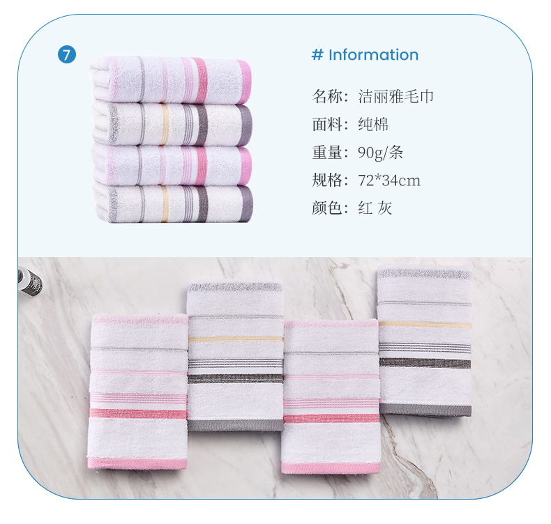 4 tải Jie Liya khăn bông giặt gia đình thấm nước vải lanh dày bé trai và bé gái khăn mặt lớn - Khăn tắm / áo choàng tắm khăn lau đầu