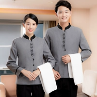 Мое четыре счастья (серый топ с длинным рукавом + брюки)