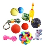 Игрушка для собак с щенками Тедди, плюшевая джинмао маленькие собачьи дрессировки зубов, звуковой мяч, домашние принадлежности кричат ​​цыплята