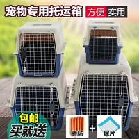 Pet Air Box Dog Car Dog Cage пустая партия маленькая большая большая собака и кошачья транспортная клетка