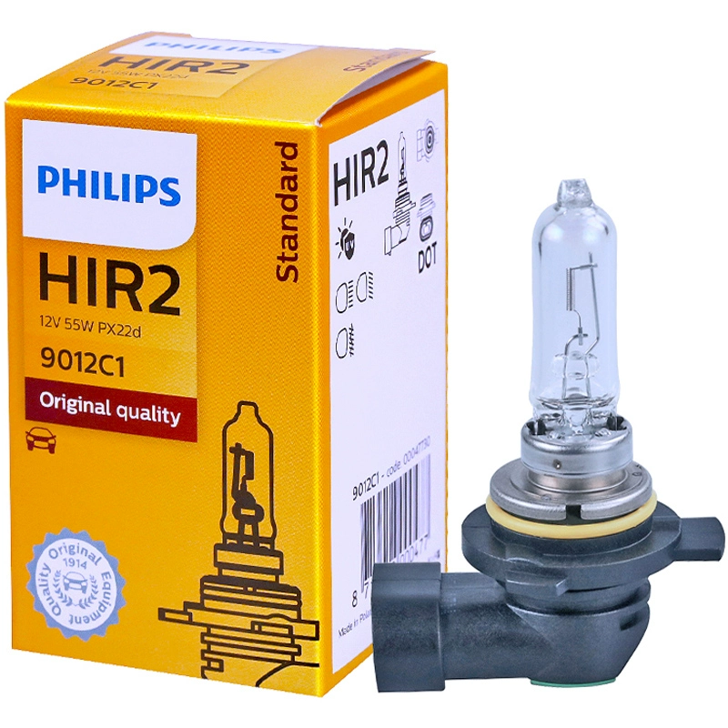 gương xe Philips áp dụng cho Toyota Ralink mới Corolla CHR Yi Ze RAV4 Rong lắp bóng đèn pha HIR2 9012 đèn led oto siêu sáng kính oto 